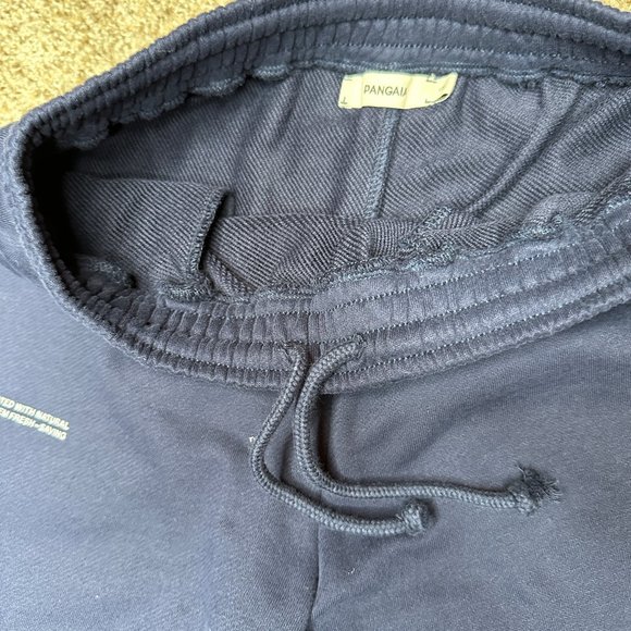 Pangaia 365 Long‎ Navy Organic Cotton Sweat Shorts Unisex S - Picture 6 of 7